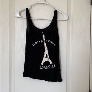 H&M Paris tank top